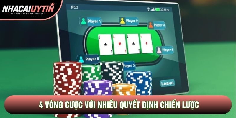 4 vòng cược với nhiều quyết định chiến lược