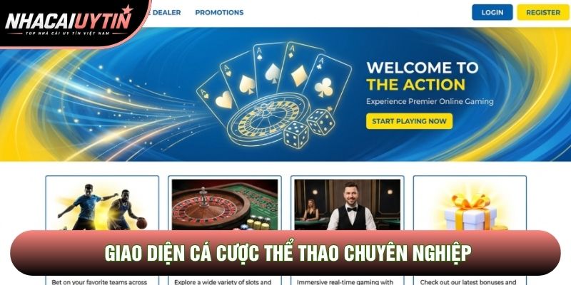 Giao diện cá cược thể thao chuyên nghiệp Giao diện cá cược thể thao chuyên nghiệp